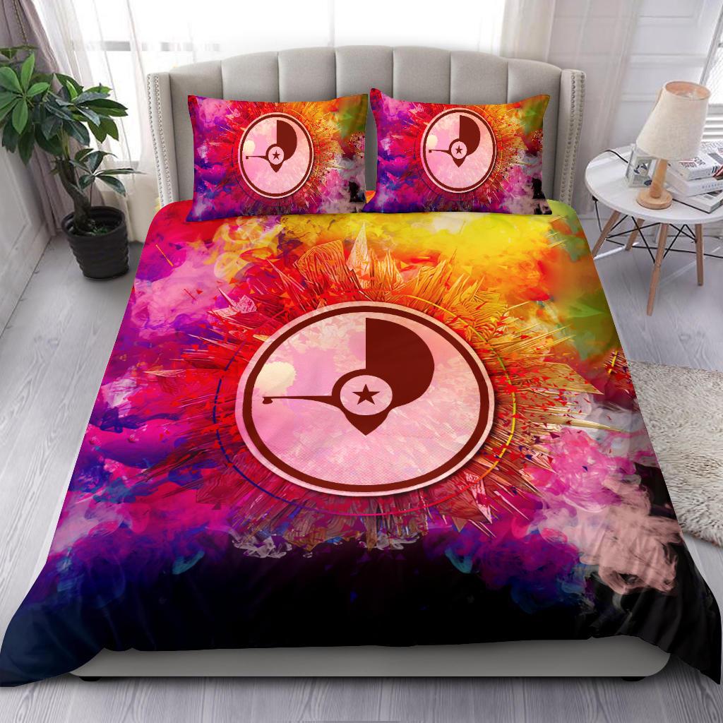 Polynesian Bedding Set Yap Duvet Cover Set Bright Style - Polynesian Pride