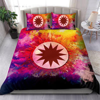 Polynesian Bedding Set Nauru Duvet Cover Set Bright Style - Polynesian Pride