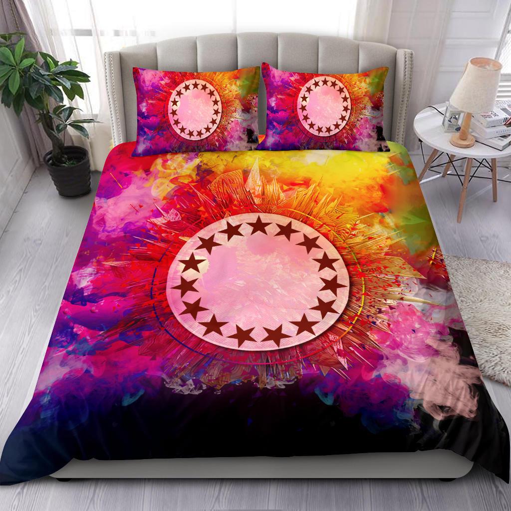 Polynesian Bedding Set Cook Islands Duvet Cover Set Bright Style - Polynesian Pride