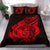 Polynesian Bedding Set - Cook islands Duvet Cover Set Father And Son Red - Polynesian Pride