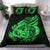Polynesian Bedding Set - Cook islands Duvet Cover Set Father And Son Green - Polynesian Pride