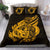 Polynesian Bedding Set - Cook islands Duvet Cover Set Father And Son Gold - Polynesian Pride