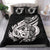 Polynesian Bedding Set - Cook islands Duvet Cover Set Father And Son Black - Polynesian Pride