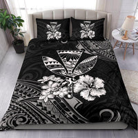 Hawaiian Bedding Set - Kanaka Maoli Polynesian White - Polynesian Pride