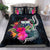 Polynesian Bedding Set - Samoa Duvet Cover Set Tropical Flowers - Polynesian Pride