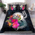 Polynesian Bedding Set - Niue Duvet Cover Set Tropical Flowers - Polynesian Pride