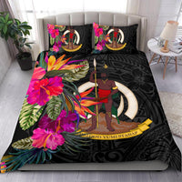 Vanuatu Bedding Set - Hibiscus Polynesian Pattern - Polynesian Pride