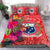 Samoa Bedding Set - Hibiscus Polynesian Pattern Red Version Red - Polynesian Pride