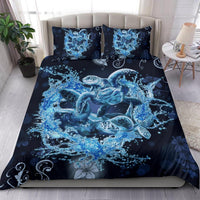 Hawaii Bedding Set - Hawaii Turtle Sea Ohana Bedding Set - Polynesian Pride