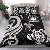 Samoa Polynesian Bedding Set - White Tentacle Turtle - Polynesian Pride