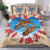 (Personalised) Hawaii Turtle Hibiscus Polynesian Valentines Bedding Set - Life Style - AH - Polynesian Pride