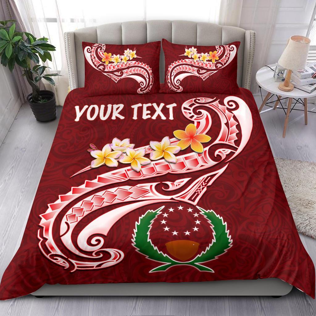 Pohnpei Personalised Bedding Set - Pohnpei Seal Polynesian Patterns Plumeria - Polynesian Pride