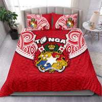 Tonga Rugby Bedding Sets Royal Style Red - Polynesian Pride