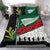 Anzac Day - Lest We Forget Bedding Set Australia Indigenous and New Zealand Maori Green - Polynesian Pride