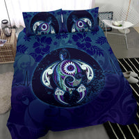 Maori Turtle Bedding Set Ocean Heartbeat - Polynesian Pride
