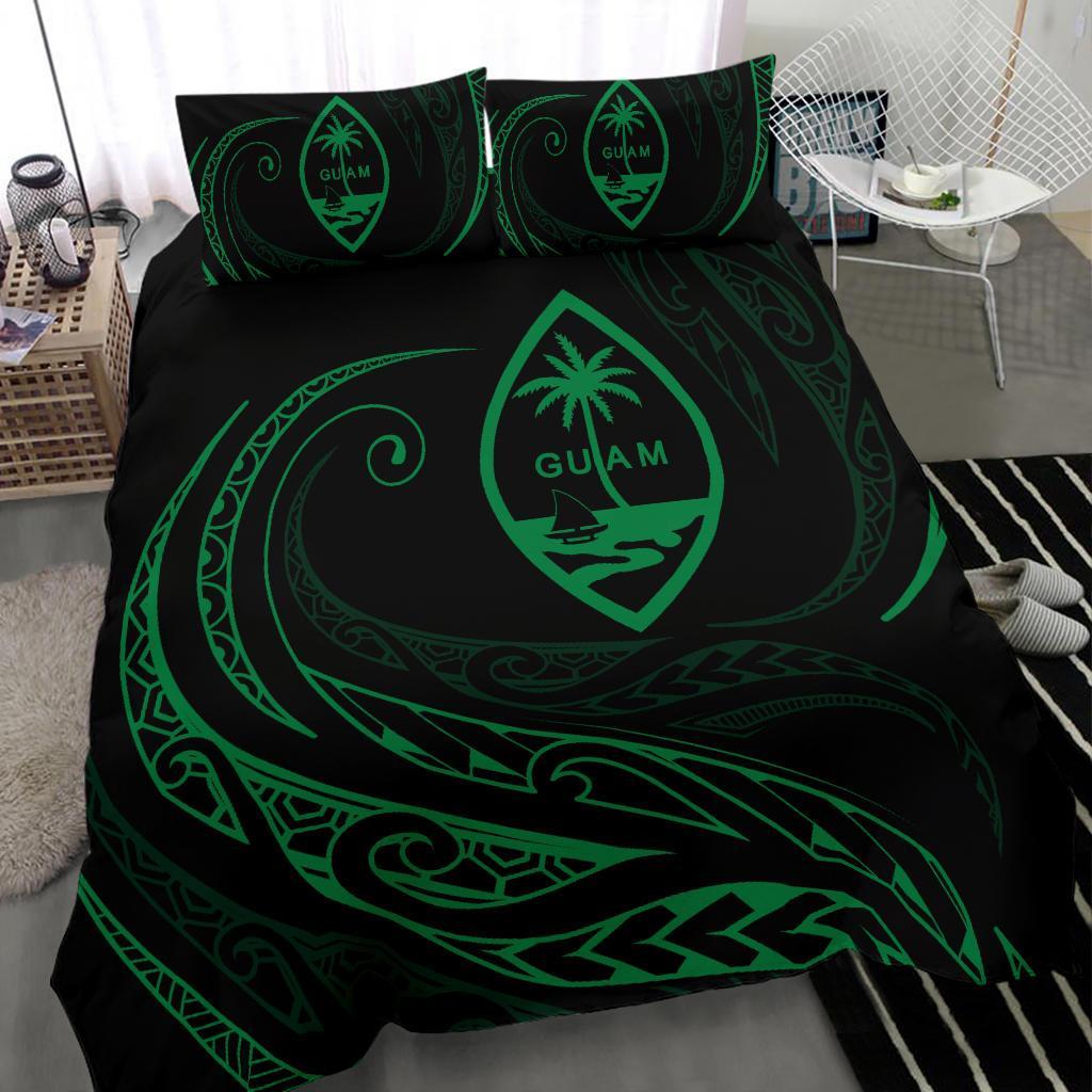 Guam Bedding Set - Green - Frida Style - Polynesian Pride