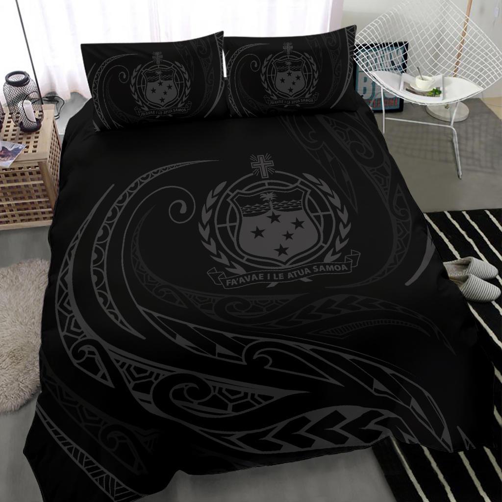 Samoa Bedding Set - White - Frida Style - Polynesian Pride
