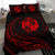Tonga Bedding Set - Red - Frida Style - Polynesian Pride