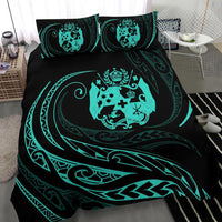 Tonga Bedding Set - Turquoise - Frida Style - Polynesian Pride