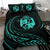 Tonga Bedding Set - Turquoise - Frida Style - Polynesian Pride