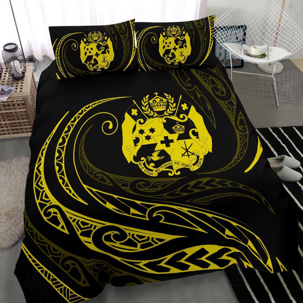 Tonga Bedding Set - Yellow - Frida Style - Polynesian Pride