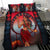 Polynesian Hawaii Duvet Cover Set Set - Pele Hawaiian Girl - Polynesian Pride