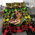 Polynesian Hawaii Duvet Cover Set - Hawaiian Girl Reggae - Polynesian Pride