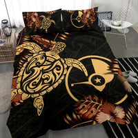 Polynesian Duvet Cover Set - Yap Duvet Cover Set Turtle Lucky - Polynesian Pride