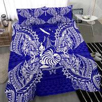 Polynesian Bedding Set - New Caledonia Duvet Cover Set Map Blue - Polynesian Pride