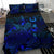 Polynesian Bedding Set - Pohnpei Duvet Cover Set Blue Color - Polynesian Pride