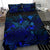 Polynesian Bedding Set - Hawaii Duvet Cover Set Blue Color - Polynesian Pride