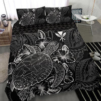 Polynesian Bedding Set - Hawaii Duvet Cover Set Black Color - Polynesian Pride