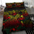 Polynesian Bedding Set - Cook Islands Duvet Cover Set Reggae Color - Polynesian Pride