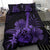 Hawaii Bedding Set - Hawaii Ukulele Flower Bedding Set - Purple - Polynesian Pride