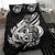 Polynesian Bedding Set - Samoa Duvet Cover Set Father And Son Black Black - Polynesian Pride