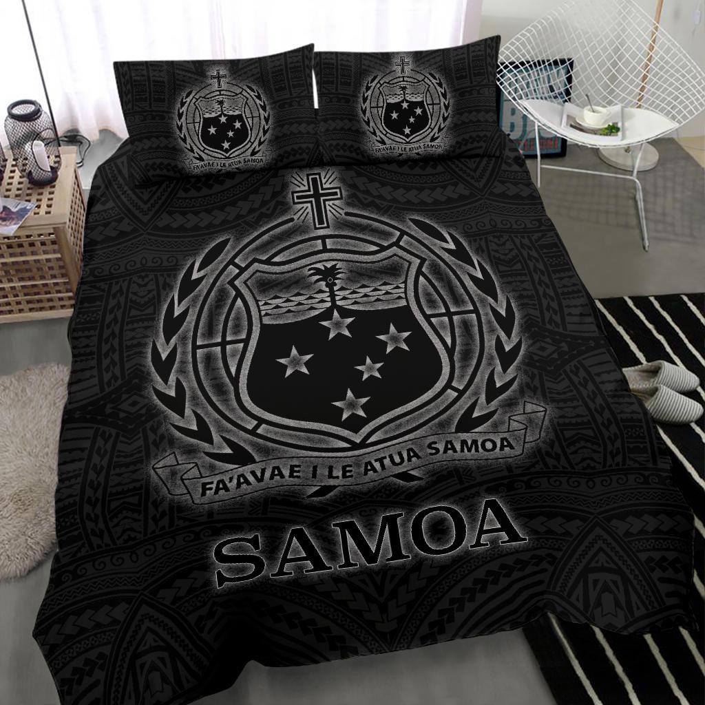 Samoa Bedding Set - Polynesian Patterns Galaxy Black - Polynesian Pride