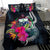 Polynesian Bedding Set - Samoa Duvet Cover Set Tropical Flowers - Polynesian Pride
