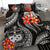 Polynesian Bedding Set - Samoa Duvet Cover Set - White Plumeria - Polynesian Pride