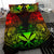 Polynesian Bedding Set - Hawaii (Kanaka Maoli) Duvet Cover Set - Reggae Turtle Homeland - Polynesian Pride