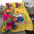 Samoa Bedding Set - Hibiscus Polynesian Pattern Yellow Version - Polynesian Pride