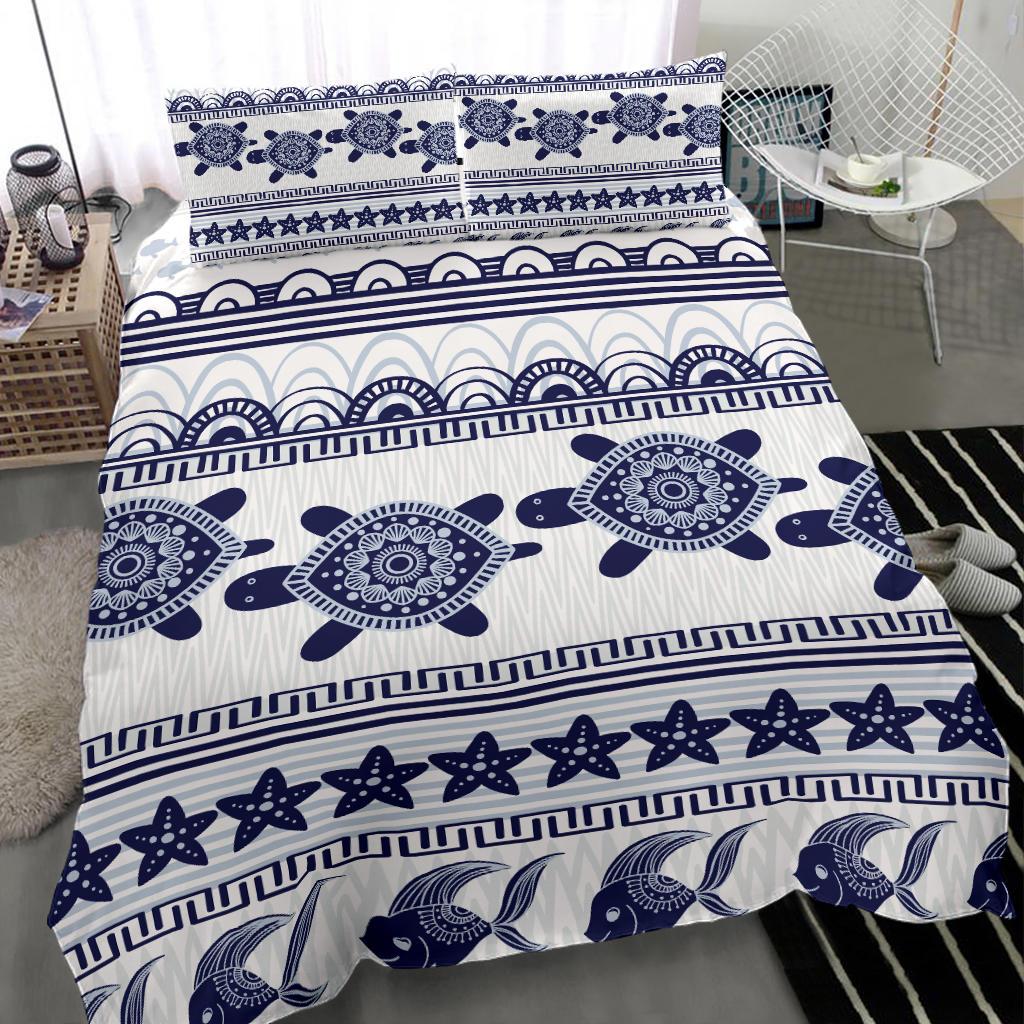 Hawaii Turtle Pattern Bedding Set AH - Polynesian Pride