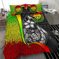 Federated States of Micronesia Bedding Set Reggae - Turtle With Hook - Polynesian Pride
