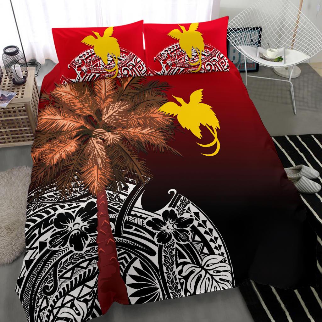 Papua New Guinea Bedding Set - Polynesian Palm Tree - Polynesian Pride