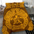 Hawaii Bedding Set Polynesian Turtle Hawaiian Bedding Set - TTHS Style - Gold - Polynesian Pride