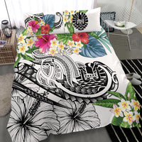 The Philippines Bedding Set - Summer Plumeria (White) - Polynesian Pride