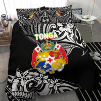 Mate Ma'a Tonga Rugby Bedding Set Polynesian Unique Vibes - Black - Polynesian Pride