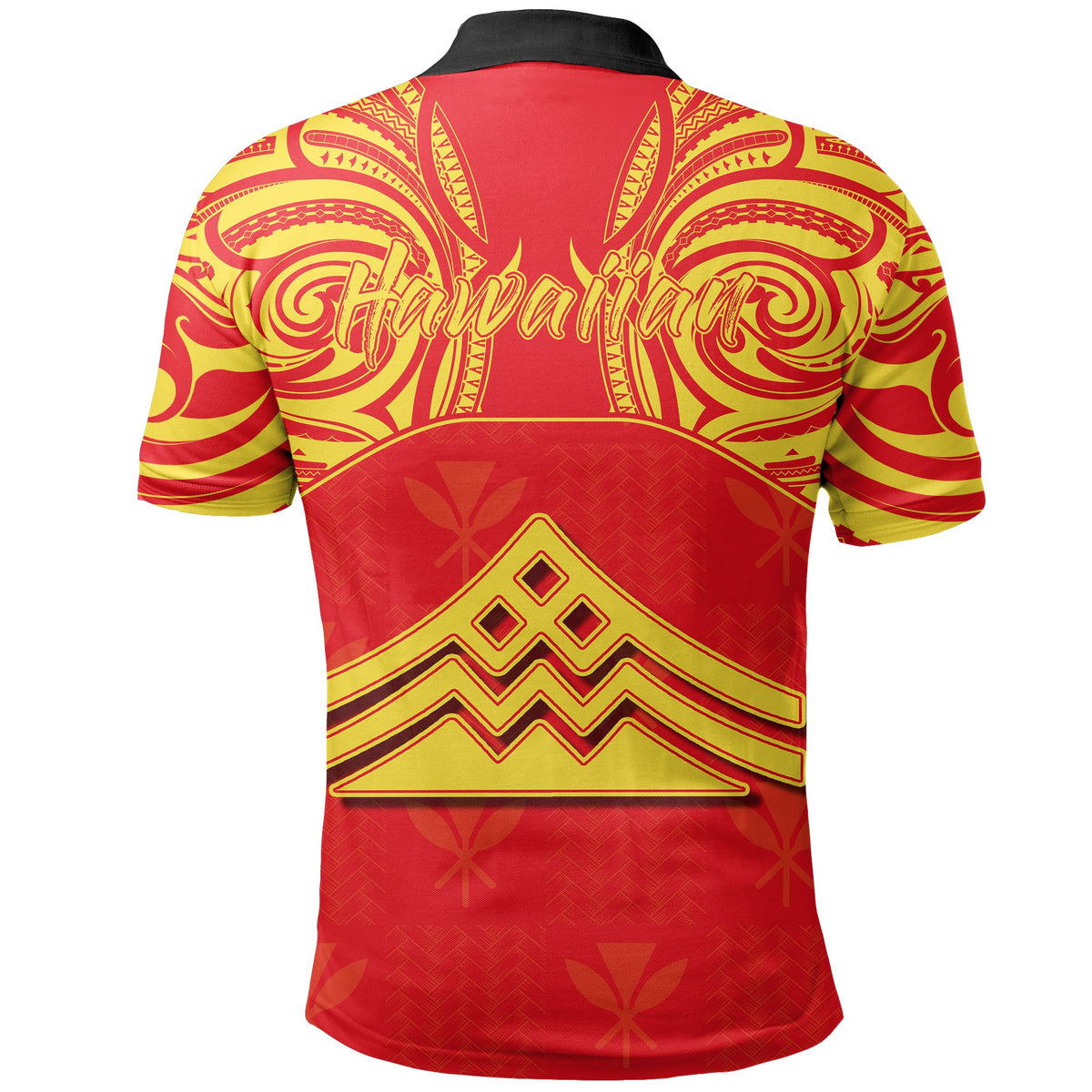 Hawaiian Kanaka Polo Shirt Mauna Kea Demodern - Polynesian Pride