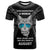 Polynesian T Shirt A Woman Who Loves Cats And Was Born In August Unisex Black - Polynesian Pride