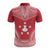 Austral Islands Polo Shirt Tuhaa Pae Flag Polynesian Chief Tattoo Flag Version - Polynesian Pride