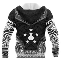 Austral Islands Polynesian Chief Custom Hoodie Black Version Unisex Black - Polynesian Pride